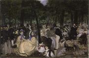 Edouard Manet Music in the Tuileries Gardens Germany oil painting artist